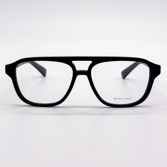 NEW BOTTEGA VENETA BV1294O 001 BLACK UNISEX EYEGLASSES BOTTEGA VENETA